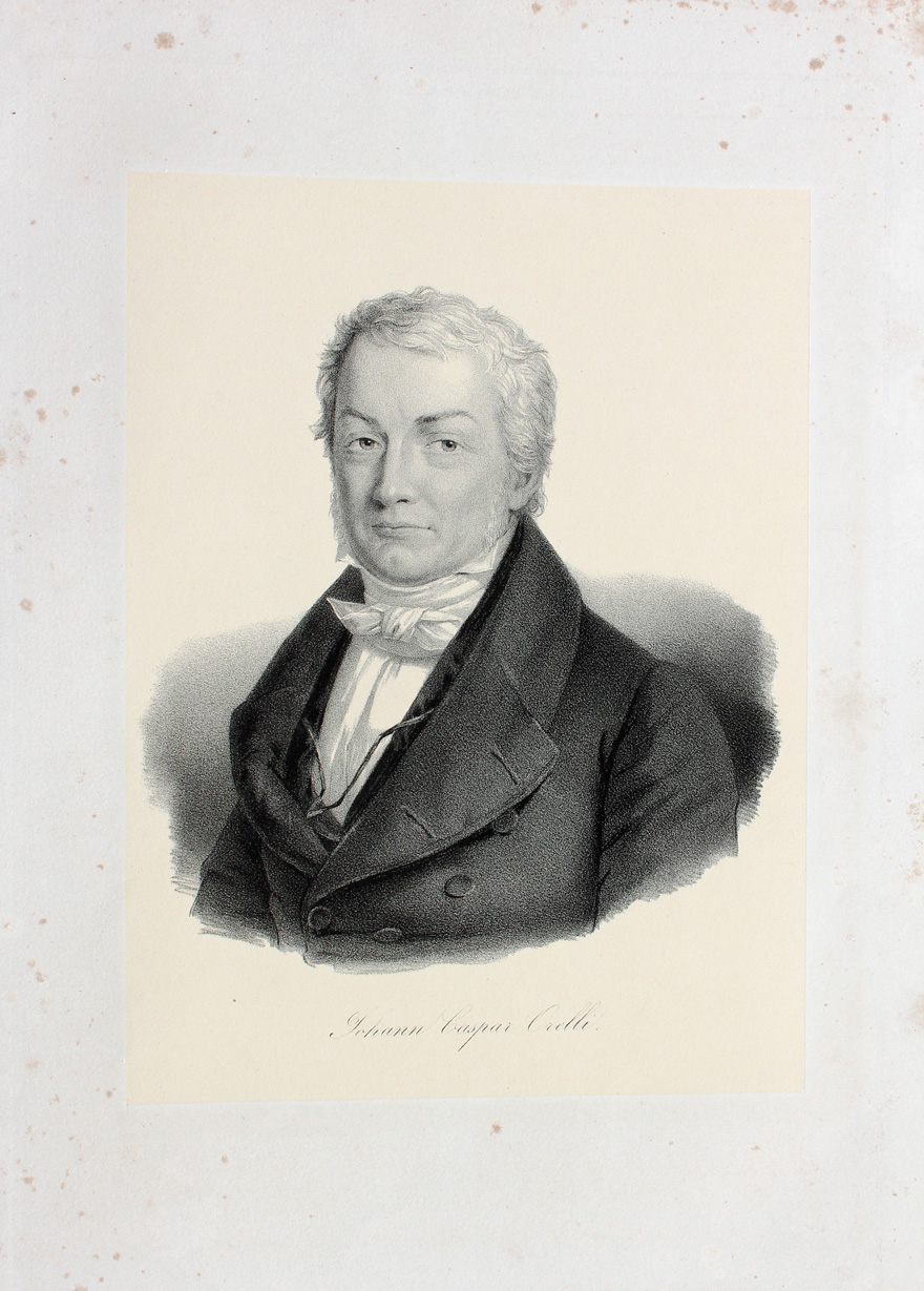 Porträt Johann Caspar von Orelli
